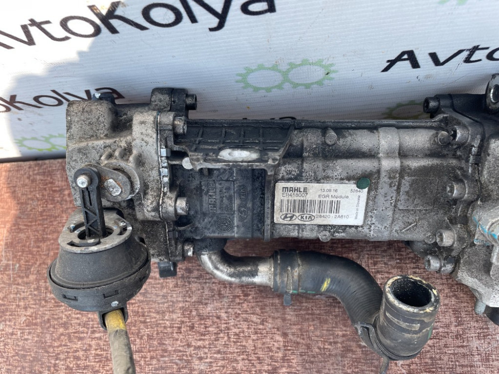 Радіатор EGR (охолоджувач) Hyundai Tucson 1.7 crdi 2015-2019 (28420-2A610) Ковель - изображение 1
