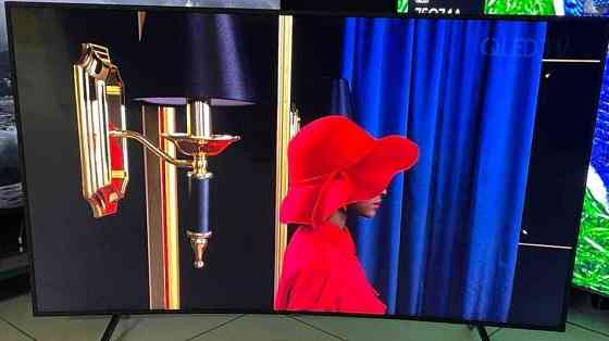 Телевизор Безрамный Изогнутый: 55