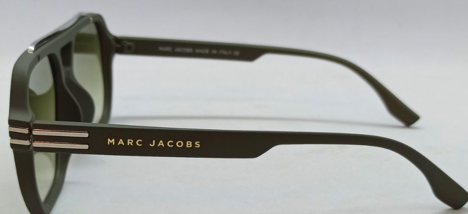 Брендовые классические мужские очки зеленый градиент в зелёной оправе. Киев - изображение 5