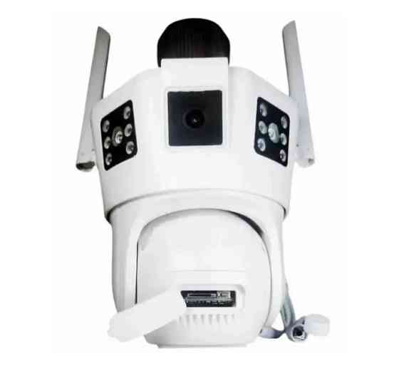 Камера відеоспостереження 39 9482 4G SD на 2 лінзи, біла Вінниця