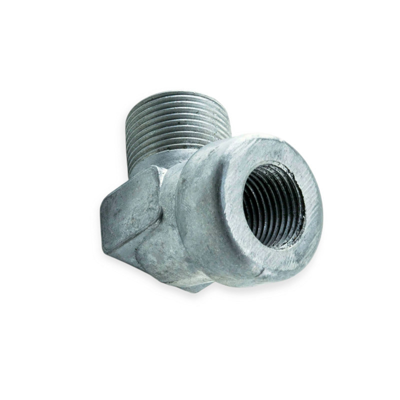 Угольник крана слива воды (алюм.) ДК DK ЗИЛ Мукачево - изображение 1