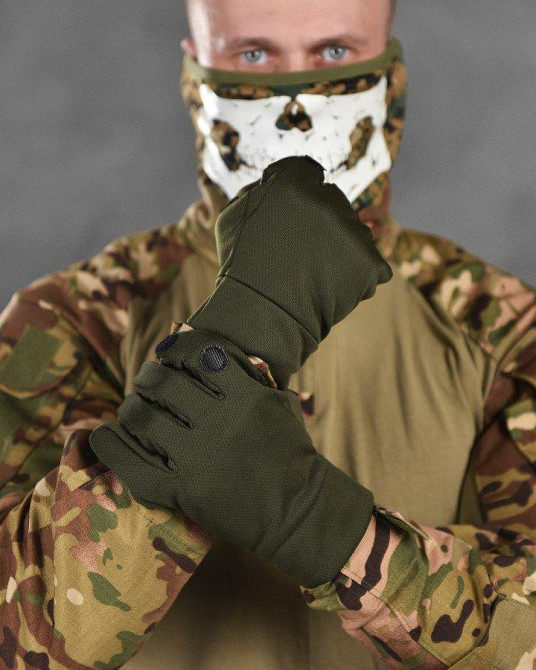 Тактические перчатки мужские Patriot BH откидные пальцы резиновые накладки Одесса - изображение 6
