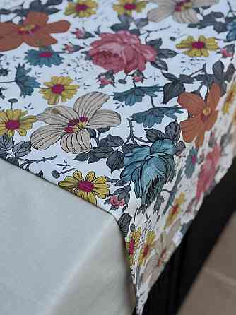 Ecotton Скатертина столова Ecotton DUCK 150х170 см водовідштовхувальна з квітами Киев