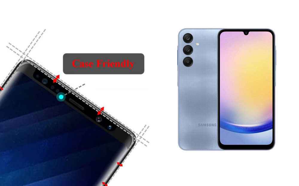Захисне скло HyperGlass Pro для Samsung Galaxy A25, Galaxy A25 5G – максимальна чутливість та захист Київ - фото 4