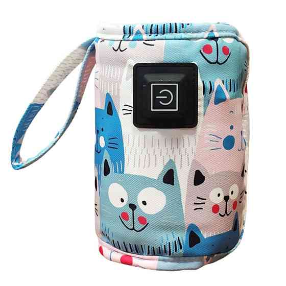 Підігрівач для пляшечок 3 режими, до +60°, від USB / Термос для пляшечок / Нагрівач для пляшок Київ