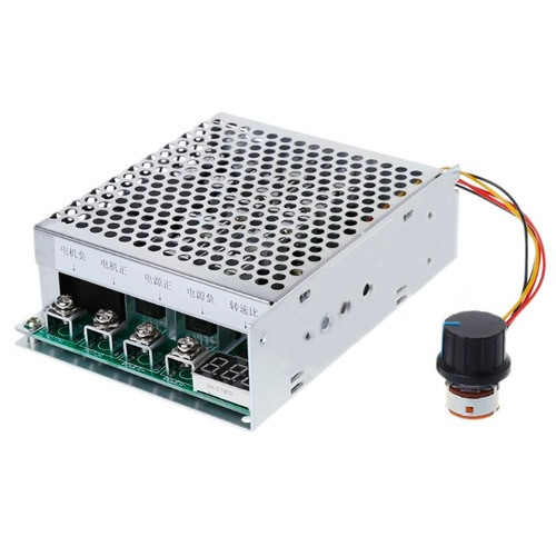 ШІМ регулятор швидкості двигуна DC 9-55В 60А з дисплеєм в корпусі Вінниця - фото 1