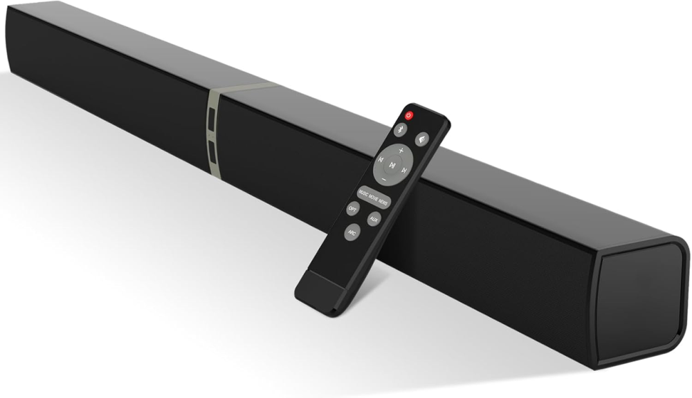 Саундбар 2.0 HoYLluDLL 32" 2-в-1: роздільна конструкція, 3D об'ємний звук, Bluetooth 5.3, HDMI ARC, Оптичний, AUX Київ - фото 2
