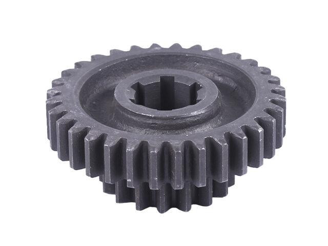 Шестерня 1/2-й передачи подвижная на минитрактор Шифенг 240, Z-32/17/6 Мукачево - изображение 2