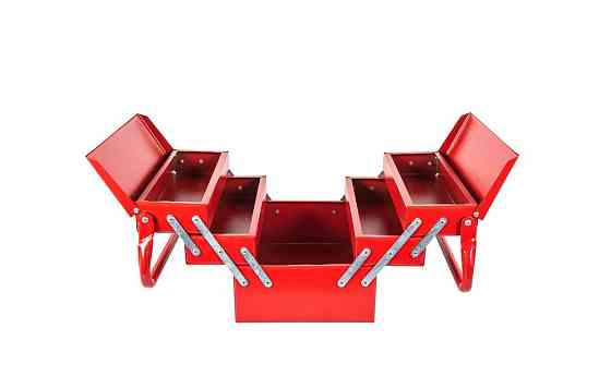 Ящик для инструмента MASTERTOOL металлический 330 мм 3 яруса/5 отделений 79-3305 Ровно