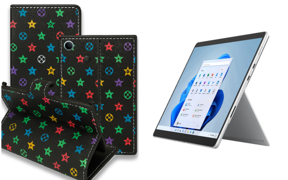 Книжка-трансформер для планшета Microsoft Surface Pro 5, Pro 6, Pro 7, Pro 7+, колір Black Lyi Black Київ