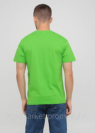 Футболка базова Stedman Classic-T Unisex  чоловіча світло-зелена (ST2000-KIW) Київ - фото 4