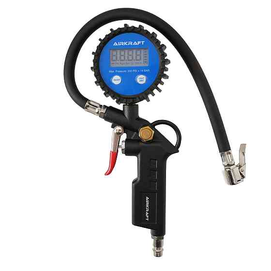 Пістолет для підкачування коліс із цифровим манометром AIRKRAFT STG-05D Одеса