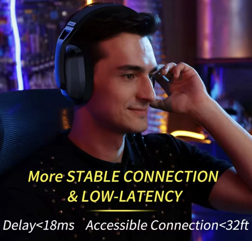 Игровые наушники ‼️ шумоподавление ‼️ BINNUNE BW06 ‼️  black. Харьков - изображение 4