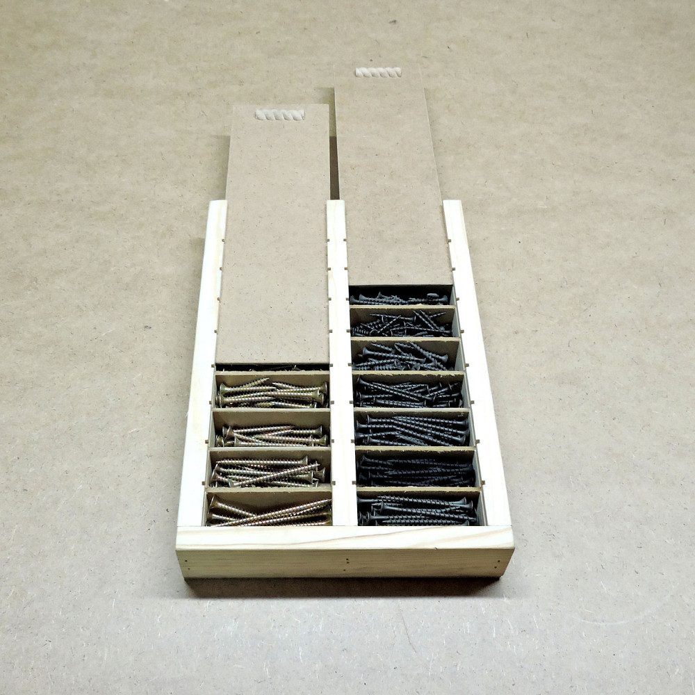 Набір 2х саморізів і шурупів по дереву 1440 шт Миколаїв - фото 3