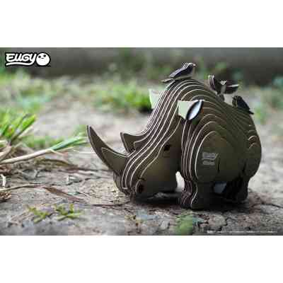 Пазл Eugy 3D Зоопарк Носорог (XEG-076) Винница