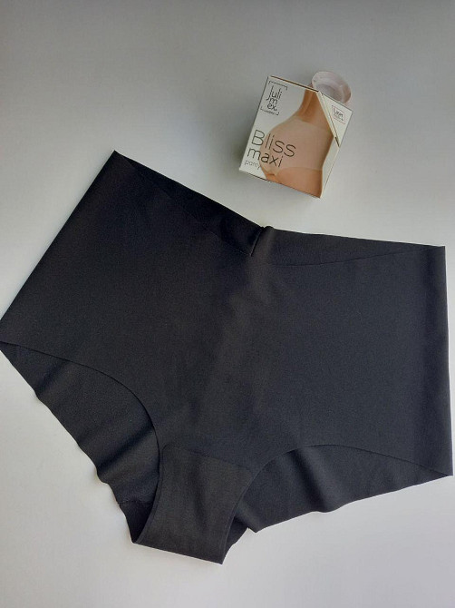 Труси чорні жіночі Bliss Maxi slip від польського бренду Julimex розмір ХЛ. 50, XL Славута - фото 1