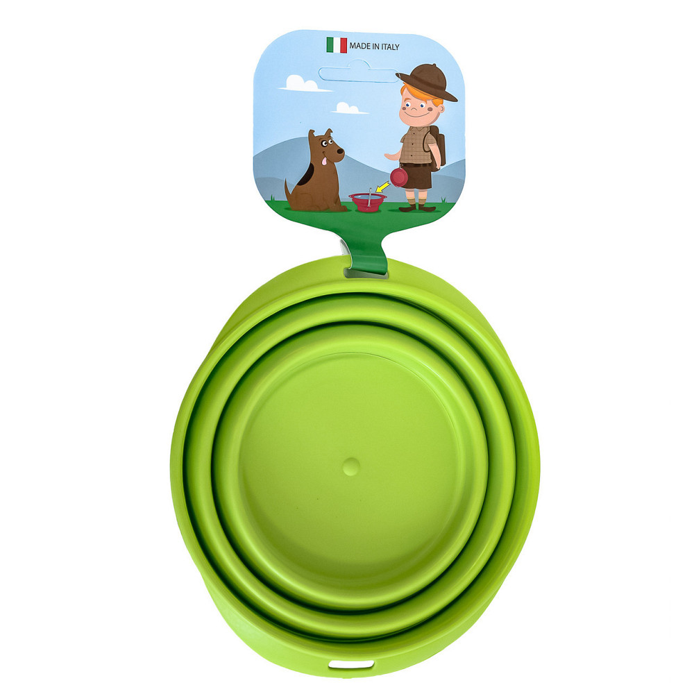 Силиконовая миска Squeeze Small складная миска походная для собак/кошек 700 мл/16.5 см Киев - изображение 5