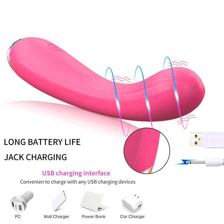 Гнучкий ребристий вібратор "Melo" - Бордо Вінниця - фото 4