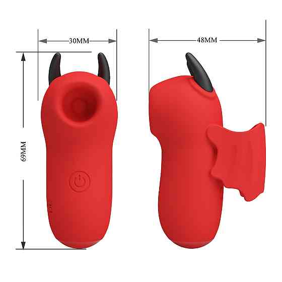 Вібростимулятор PRETTY LOVE MAGIC DEVIL, 10 thrusting settings 1 electric shock function Sex Aura Київ