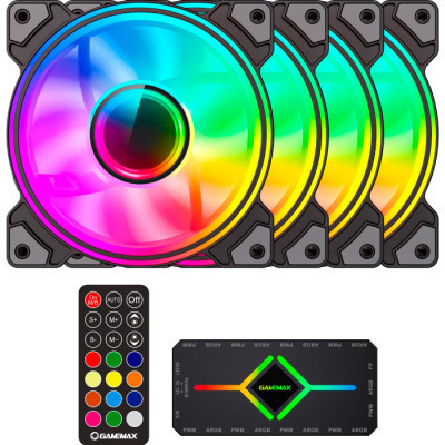 Кулер для корпуса Gamemax DRH400 Винница - изображение 1