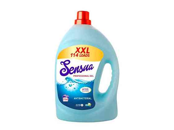 Средство д/пря всех типов тканей Professional Gel Antibacterial 4л ТМ Sensua Solmir Киев