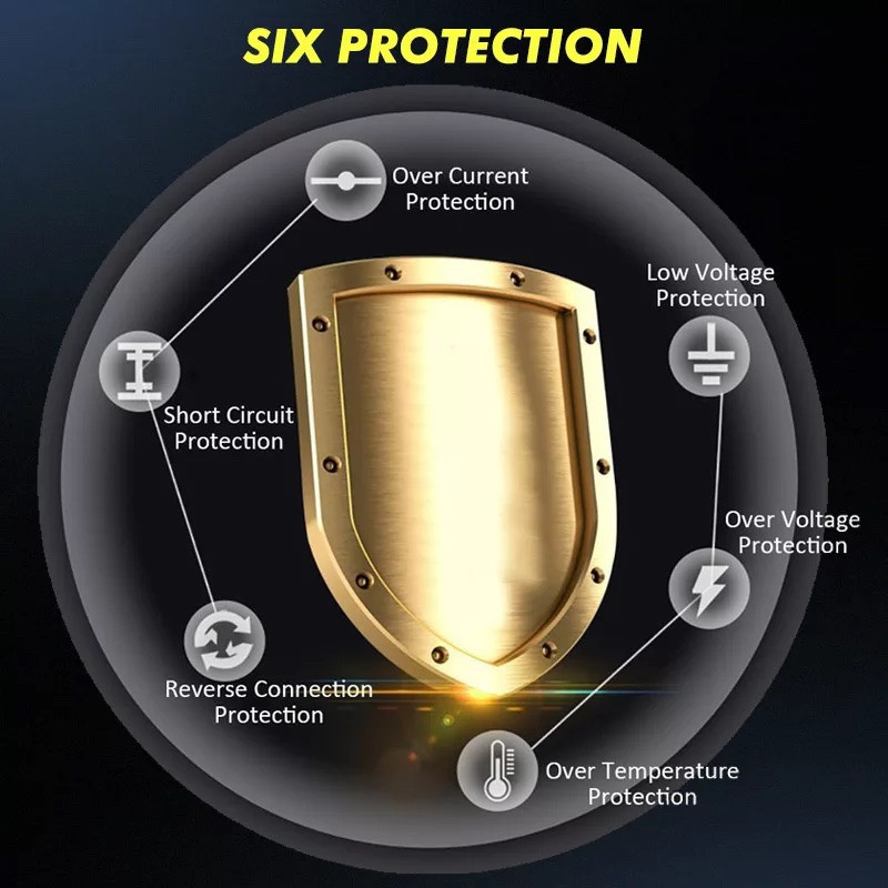 Зарядний пристрій для автомобільного акумулятора Anhtczyx 12 V 6 A Чернігів - фото 4