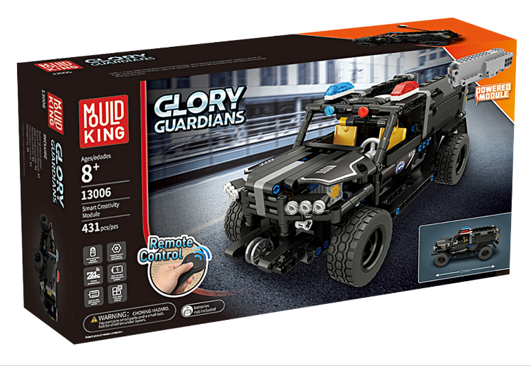 Конструктор полицейский джип Mould King Каменец-Подольский - изображение 8