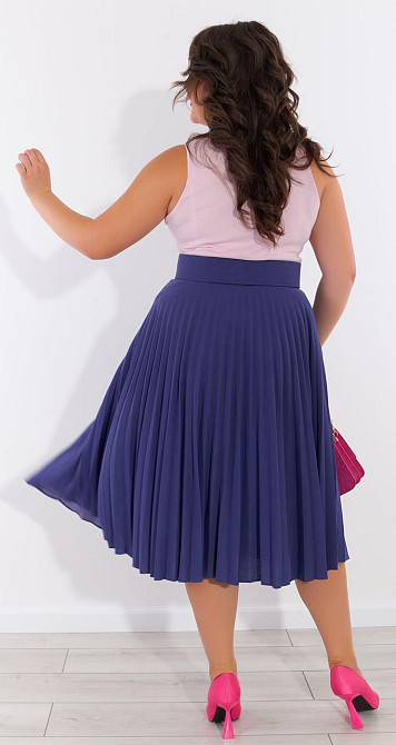 Красивый костюм с юбкой плиссе (50) Киев - изображение 5