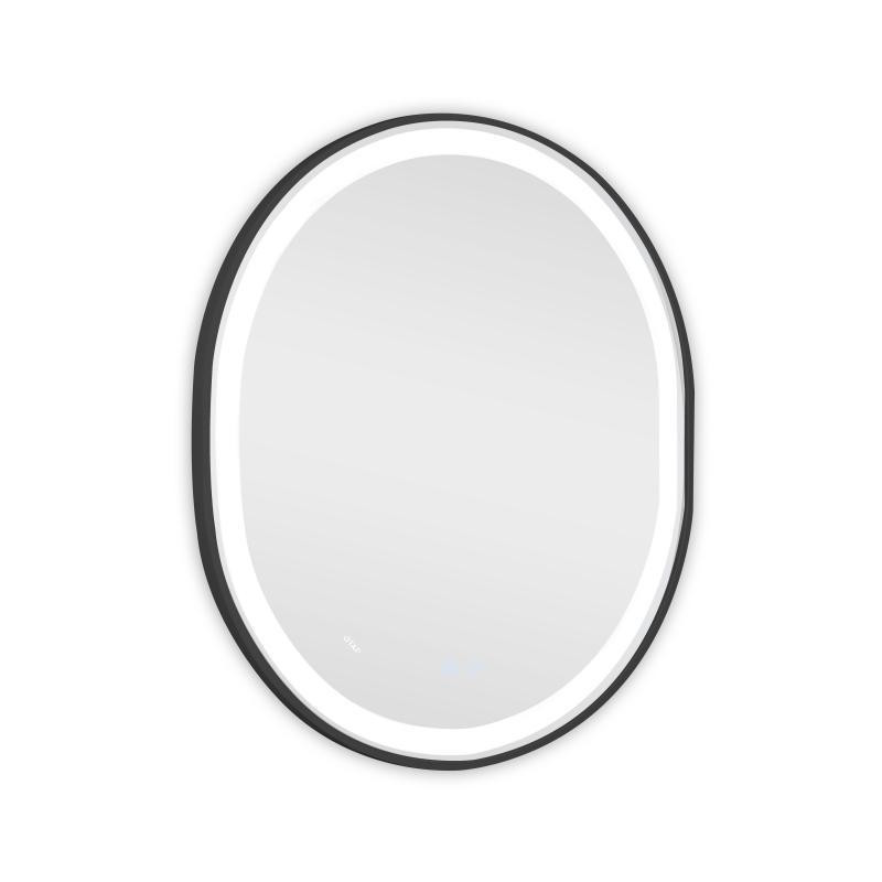 Дзеркало настінне овальне сенсорне Qtap Gemini 800х700 з LED-підсвіткою Touch, з антизапотіванням із диммером Харків - фото 8