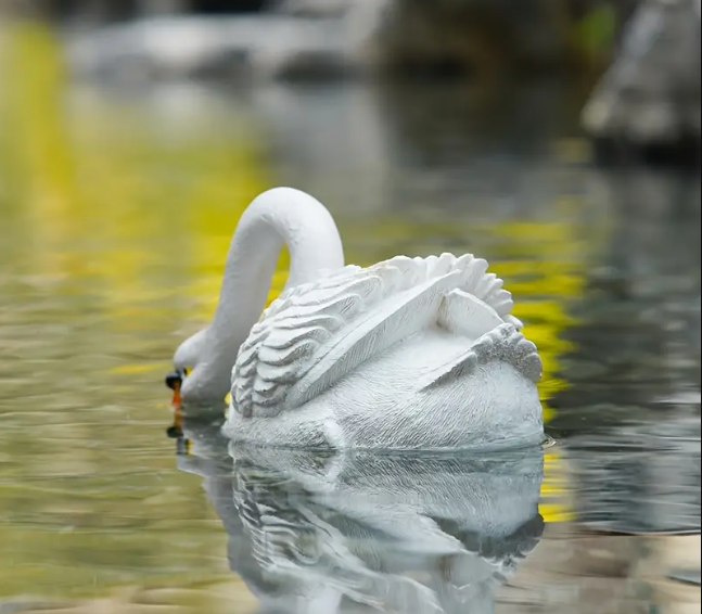 Лебедь декоративный для пруда 27х12 Киев - изображение 2