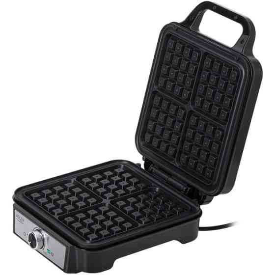 Електрична вафельниця Adler AD 3083 з антипригарним покриттям, регулюванням температури та 1800Вт EM-47 Львів