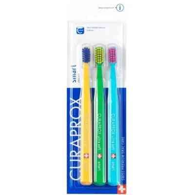 Дитяча зубна щітка Curaprox Ультрам&apos;які CS Smart Ultra Soft (від 5 років) 3 шт (CS Smart/3-02) Вінниця