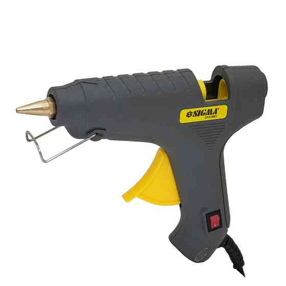 Пістолет термоклейовий з вимикачем Ø 11.2 мм 60 (100) Вт SIGMA (2721081) Київ