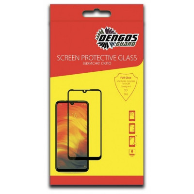 Стекло защитное Dengos Full Glue для Xiaomi 11T (black) (TGFG-191) Винница - изображение 2