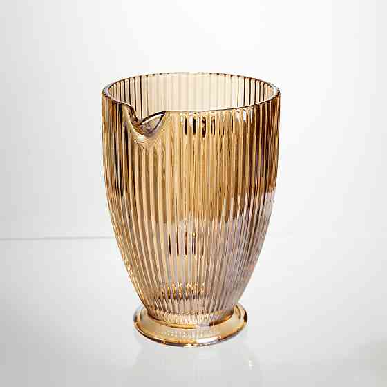 Глечик скляний універсальний 1,2 л фігурний Коричневий Yiwu HP-19-202 Коломыя