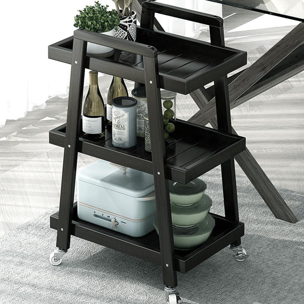 Этажерка для ванной на колёсиках 