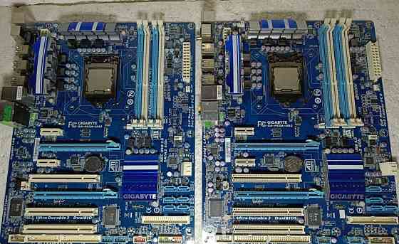 КОМПЛЕКТ Материнка GIGABYTE GA-P55A-UD3 + проц i7-870 i5 760 LGA1156 Харків