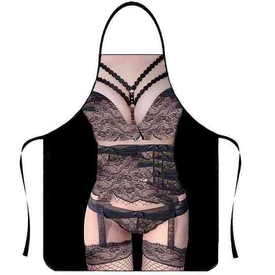 Фартух еротичний на кухню 80 на 60 см різнобарвний Київ