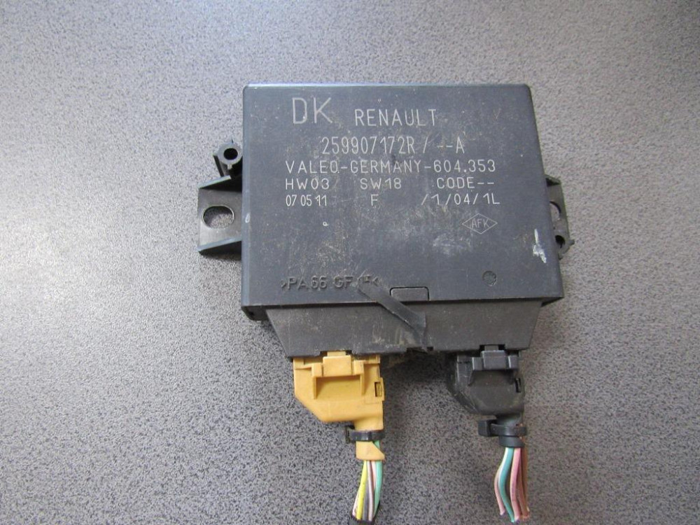 Модуль парктроніка Renault Scenic III 2009-2016 (259907172R) Ковель - фото 2