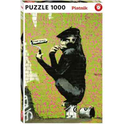 Пазл Piatnik Шимпанзе с валиком Бэнкси, 1000 элементов (PT-571343) Винница