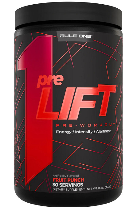 Предтренировочный комплекс Rule One PreLIFT 420 gram (Fruit Punch) Луцк - изображение 1