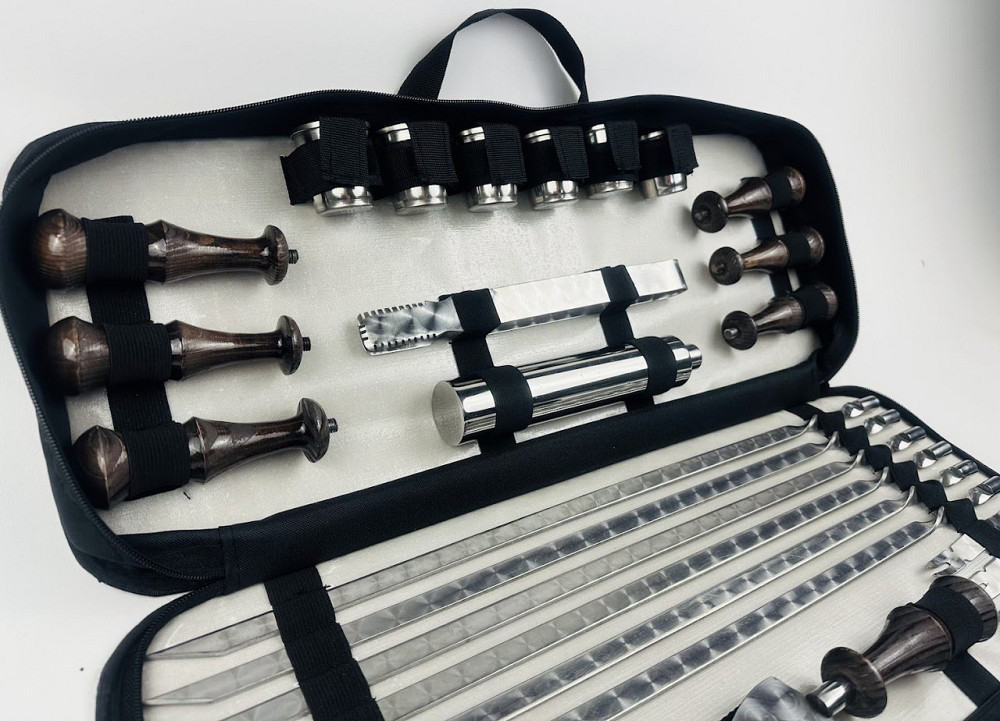 Подарунковий набір шампурів у чохлі Подарунковий набір шампурів ПЛАНШЕТ HAPPY DAYS Тернопіль - фото 3