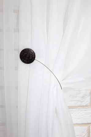 Магніти для штор і гардин (107м) Родос набір 2 шт Шоколадний (81-018) Київ