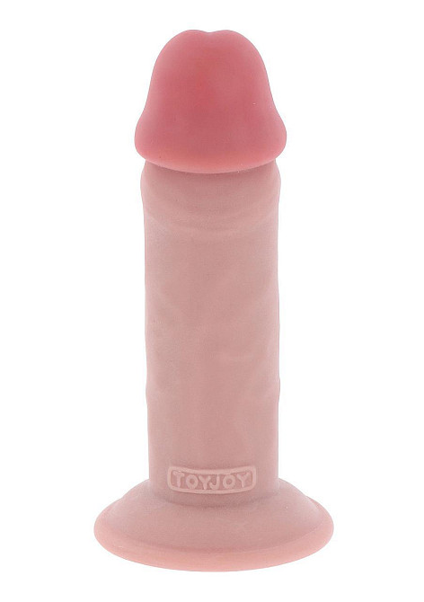 Фалоімітатор реалістичний на присосці TOY JOY Deluxe Dual Density, 15 × 4 см Sex Aura Київ - фото 2