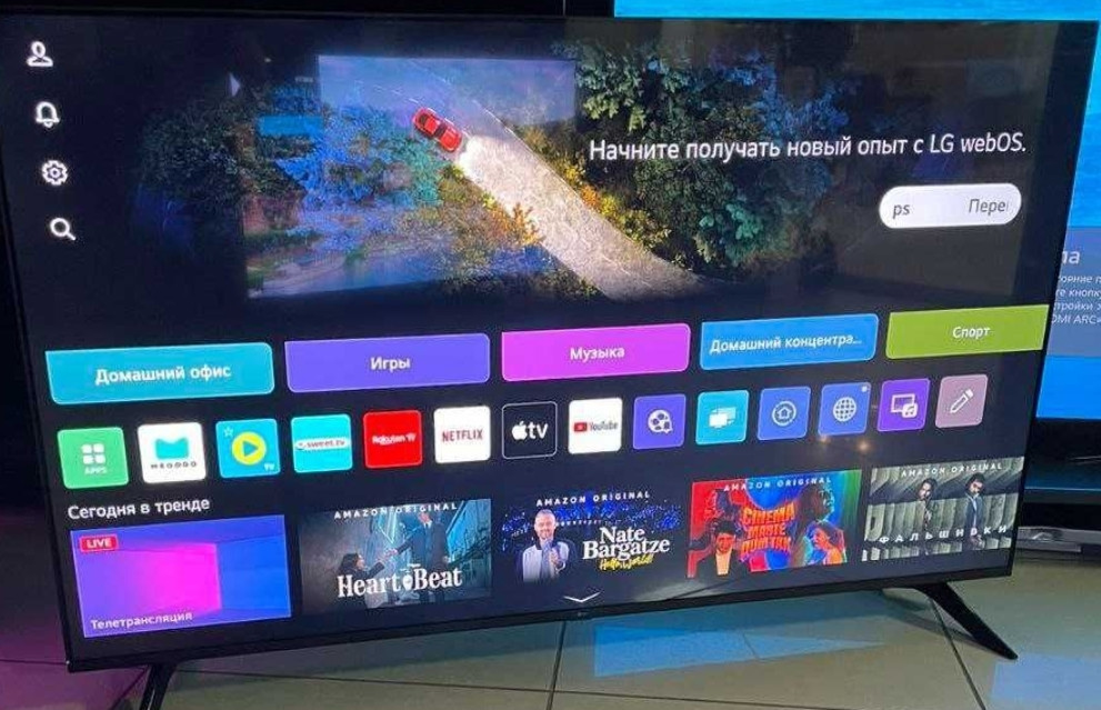 Телевизор Безрамный: 65