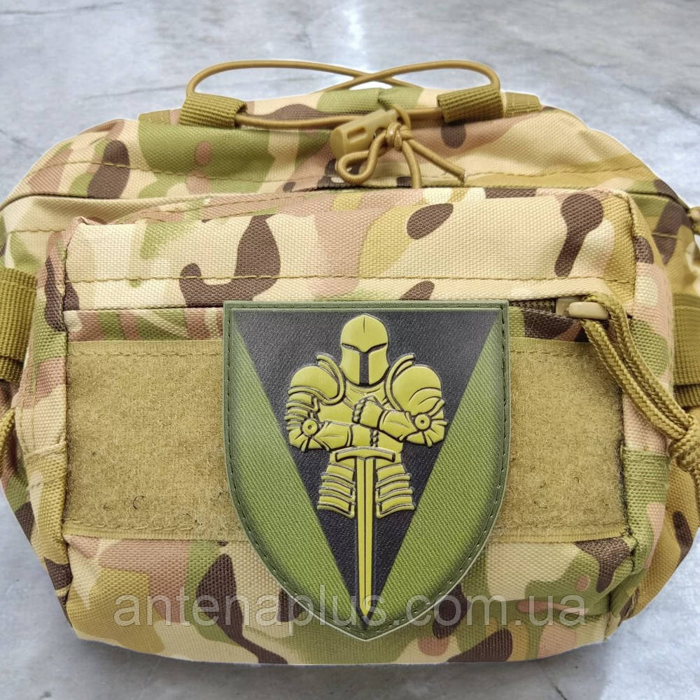 ВСУ 17 отдельная танковая бригада ОК Восток полевой объемный патч / шеврон Киев - изображение 3