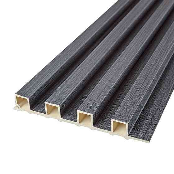 Рейка декоративная WPC стеновая 3000х160х23мм Графит SW-00001529 Днепр