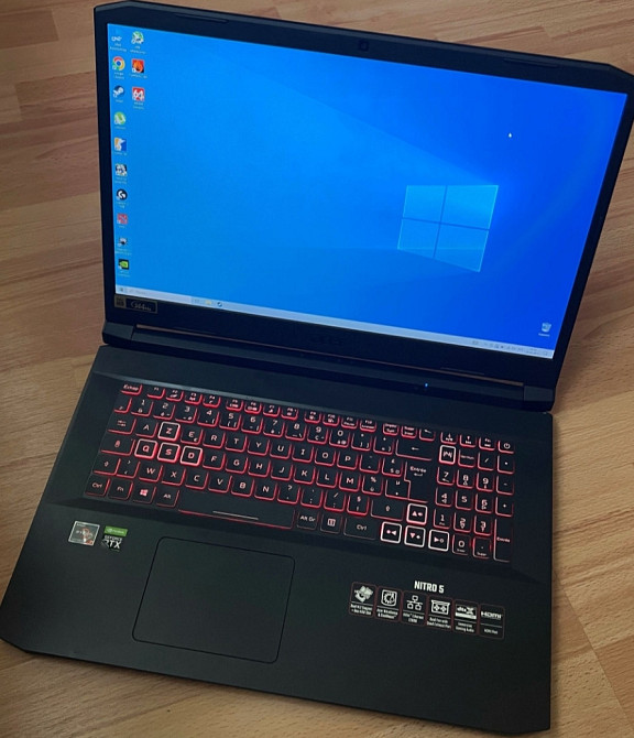 Игровой Ноутбук: ASER NITRO5 Ryzen 7 5800H/ 16Gb./ RTX 3070/ SSD 512Gb. Киев - изображение 2