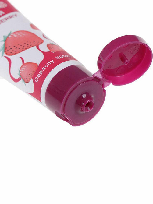 Лубрикант на водній основі "Hot Kiss" 50 мл - Полуниця - Інтимна змазка Вінниця - фото 6