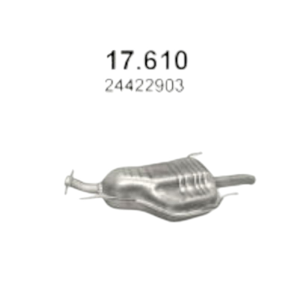 Глушник Zafira A 2.0d Опель Мукачево - фото 1